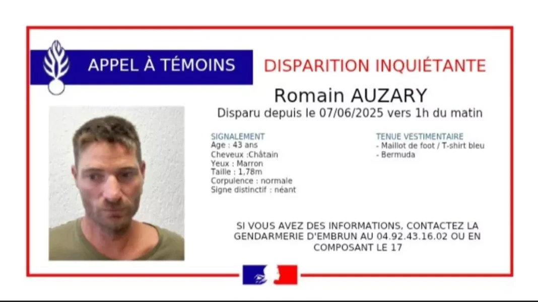 Romain Auzary Disparition
