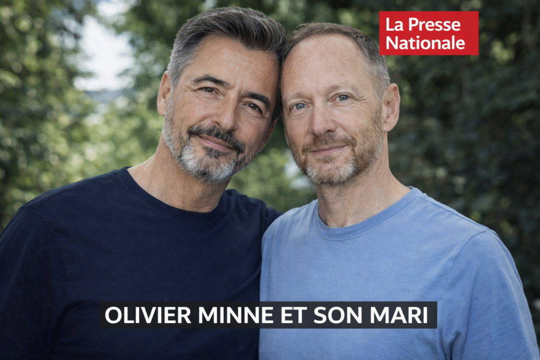Olivier Minne et son mari