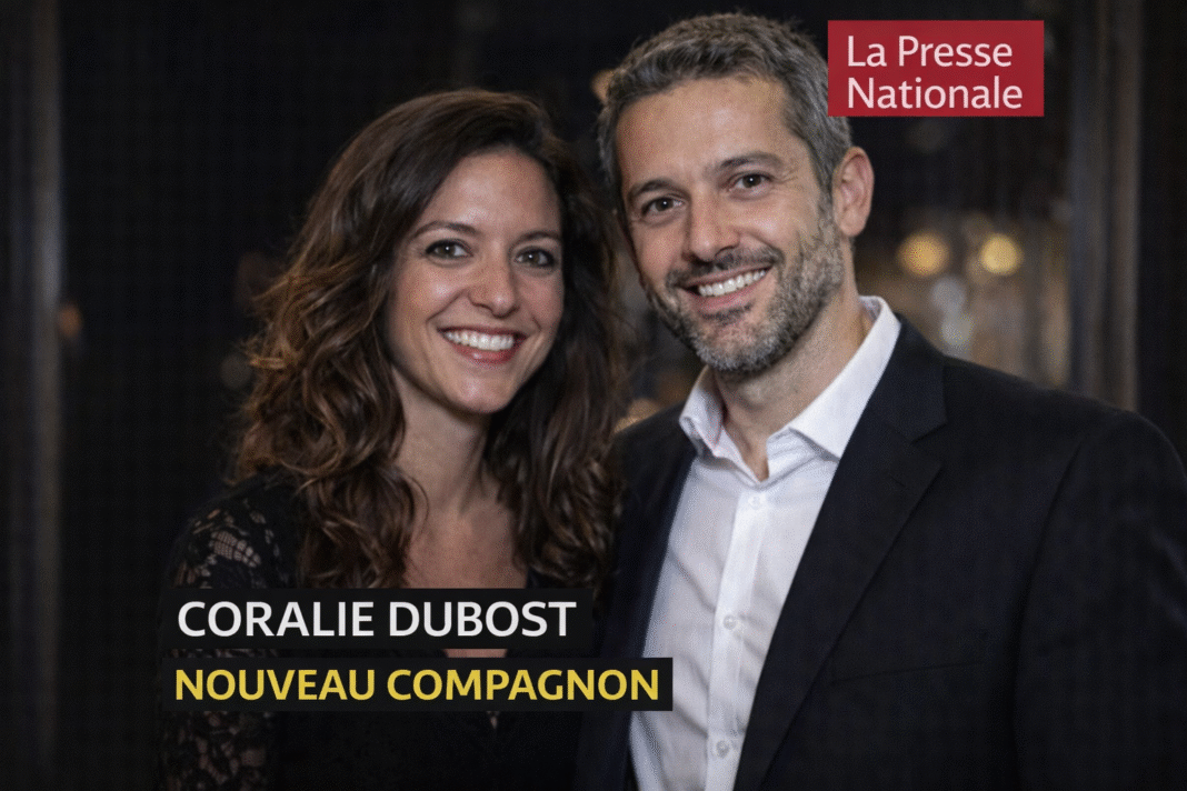 Coralie Dubost nouveau compagnon