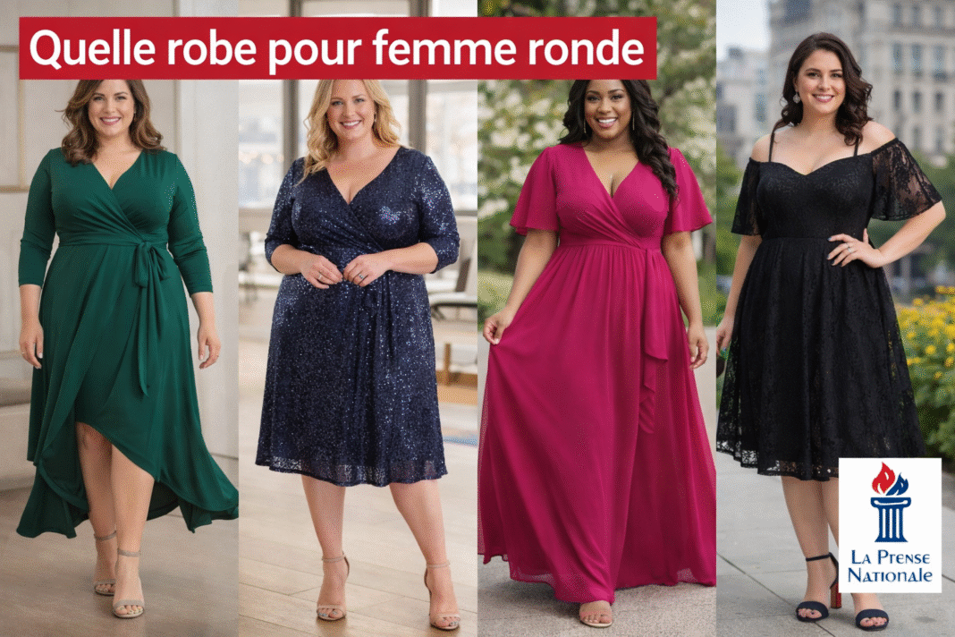 Quelle robe pour femme ronde